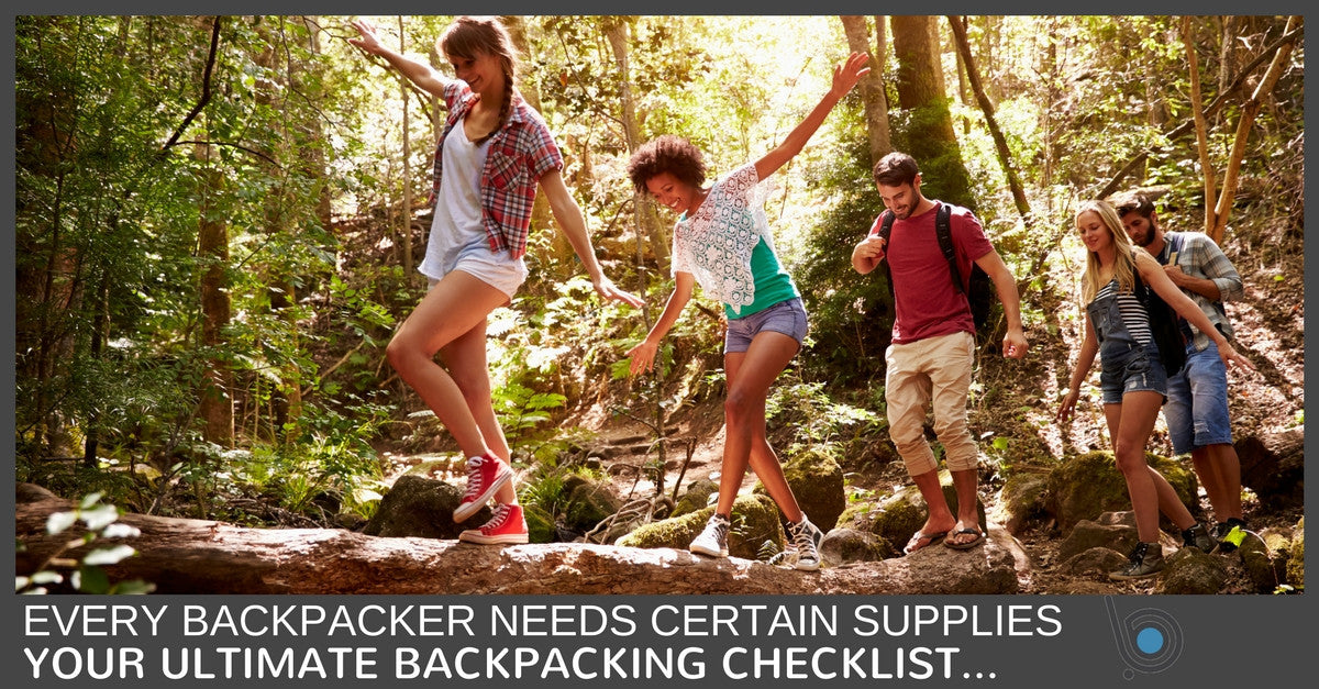 The Ultimate Backpacking Checklist