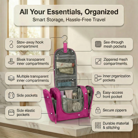 bago travel toiletry bags bago Travel Toiletry Bag for Women and Men