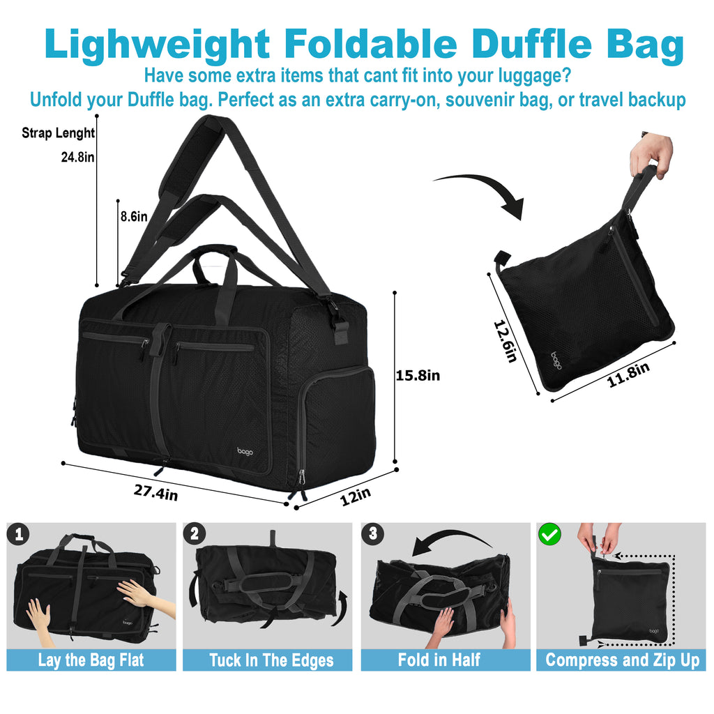 Bago 80L Duffle Bag for Women & Men Bago 80L Duffle Bag for Women & Men