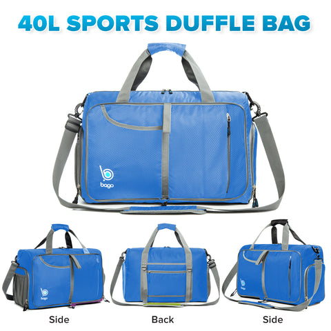 Gym Bag For Women And Men, Small Duffel Bag For Sports, Gyms And